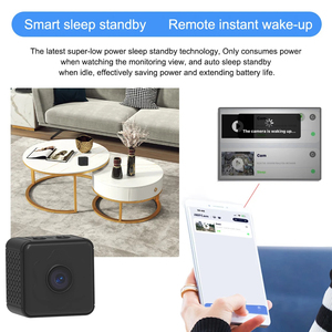 迷你摄像头无线WiFi远程监控摄像头微型家用IP摄像头无需插入超长电池寿命 - Product Image 3