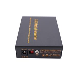 ตัวแปลงสื่อเสียบเป็นสัญญาณ OEM 2.5G SFP เป็น UTP 1g/2.5g ตัวแปลงสื่อออปติคอลเป็น RJ45พร้อม DC12V สำหรับเครือข่าย IP - Product Image 6