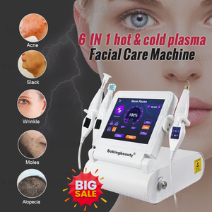 New <strong>Design</strong> <strong>Output</strong> Power 100w Derma Plasma Restore Skin Balance 6 in 1 Hot and Cold Plasma Machine - Product Image 1