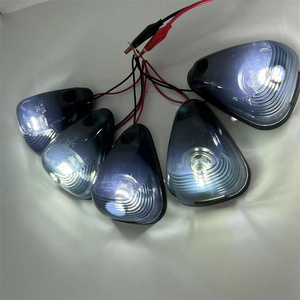 トラックピックアップ用のLed琥珀色警告トライアングルキャブマーカーカーサイドマウスシグナルライト - Product Image 3