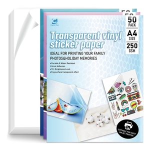 Bán buôn CC in ấn cho và Máy in laser máy in phun giấy bóng thư Vinyl Nhãn tùy chỉnh Nụ Hôn cắt Sticker Sheets - Product Image 6