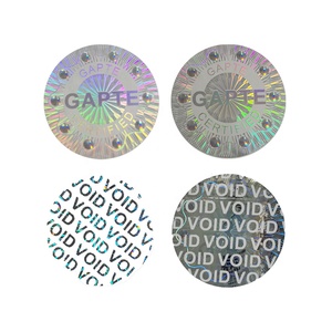 Silver Gold <strong>Color</strong> 2D 3D Custom QR <strong>Code</strong> Hologram Label Printing Hologram Sticker Printer - Product Image 3