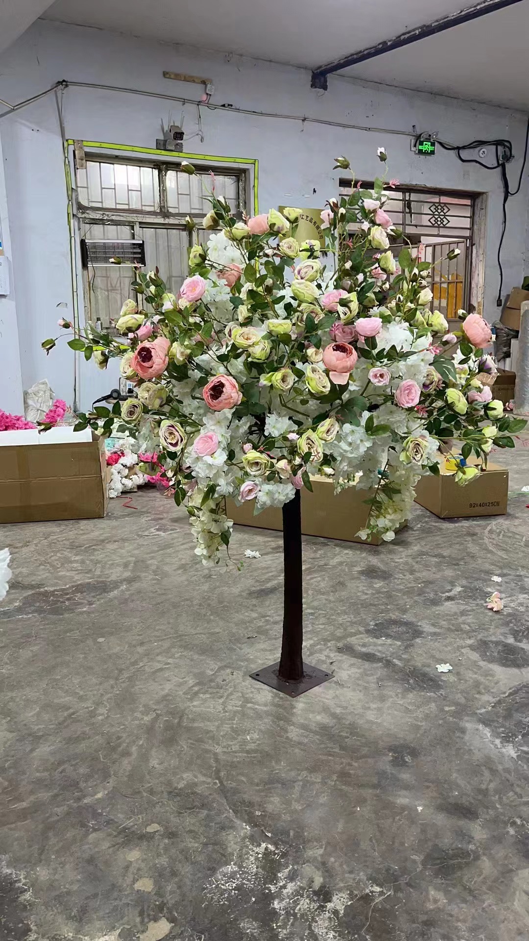 Blanc et rose