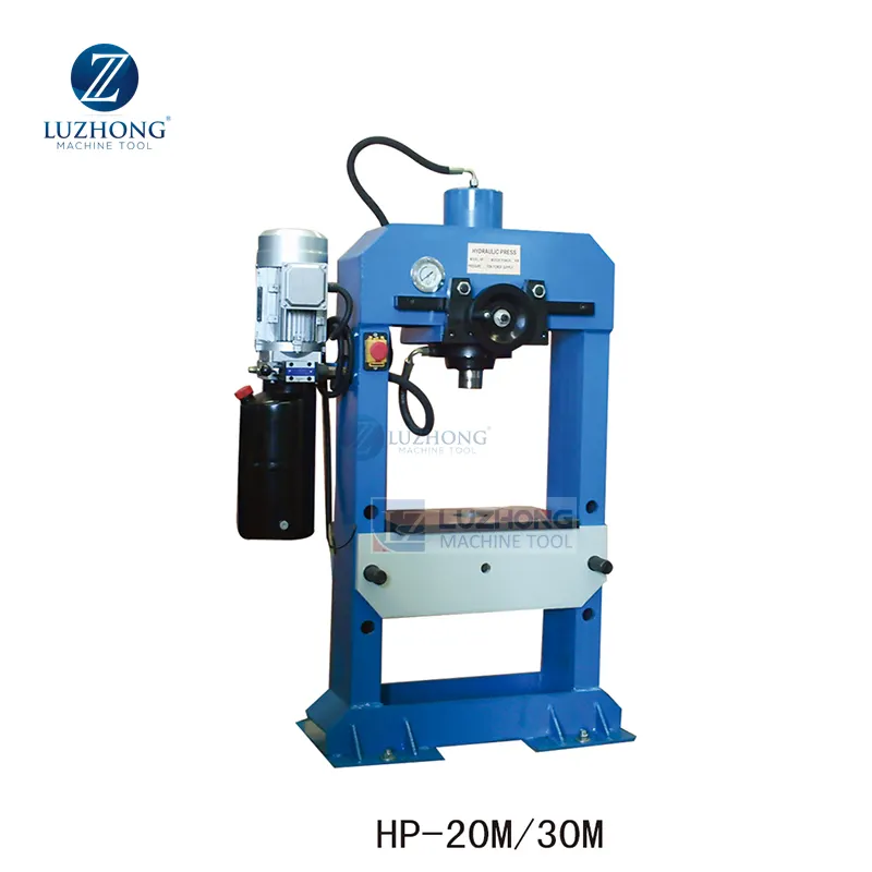 Exportador de bajo costo HP-50 HP-50M Manual eléctrica y máquina de prensa hidráulica