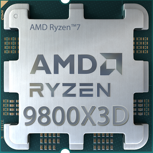 Bandeja original AMD RYZEn 7 9800X3D ocho núcleos AMD 9000 serie CPU4.7 GHz 120W TDP AM5 120W procesador de escritorio - Product Image 1