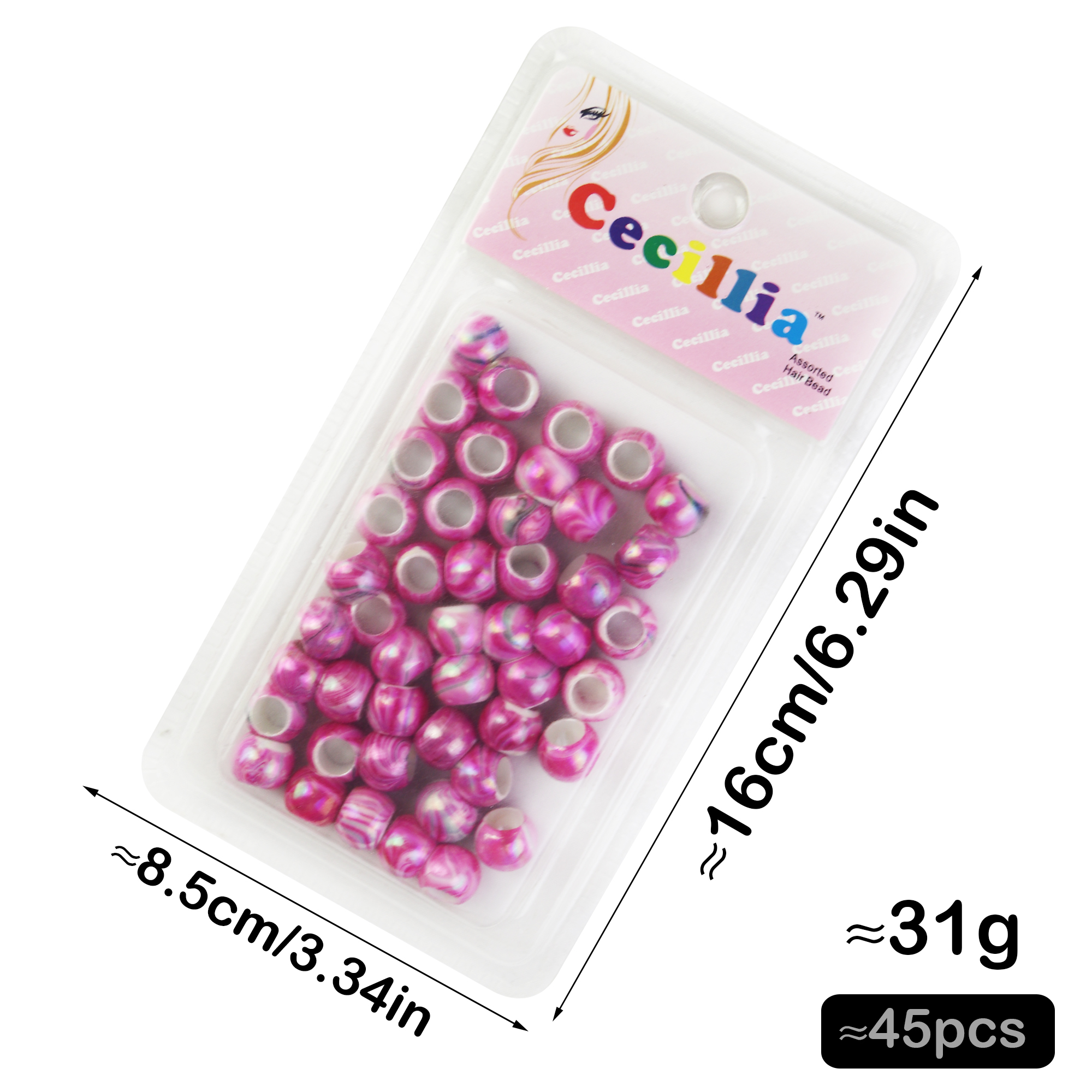 A Finely packed wooden beads 14