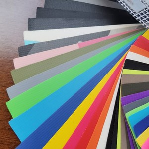 Metalik özelliği ile çanta ve çadır açık kullanım için toptan PVC şeffaf branda takviyeli su geçirmez kumaş - Product Image 1