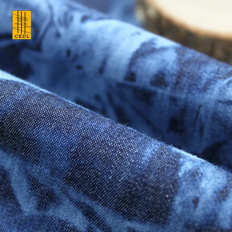 Tessuto intrecciato a pettine in saia tinto in cravatta per giacca o pantaloni 100% tessuto di cotone