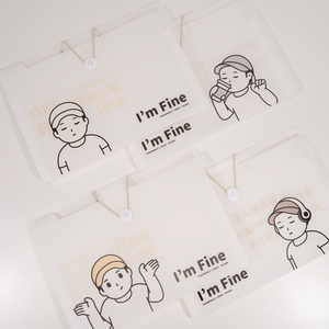 Organizador de archivos de acordeón de plástico portátil con bolsillos personalizados con asa, tamaño de letra A4, archivo expandible para estudiantes de escuela - Product Image 1
