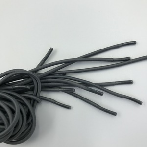 面具用2毫米高强度聚酯薄螺旋弹性橡胶绳 - Product Image 4