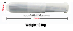 SUBORUI Set mata bor untuk dinding beton, Set mata bor palu Bohrer Plus pisau pahat bentuk U, pahat datar isi 4 buah - Product Image 2