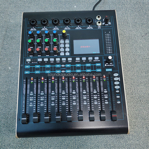 <strong>Pro</strong> Audio Digital <strong>Mixer</strong> 12 Channels Input +48V Phantom Power 3.2\&quot; TFT Touch Screen Windows PC/iPad Wireless Connected PA Sound