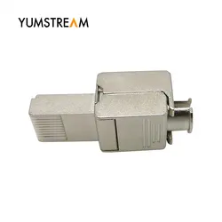 Tool-Free Rj45 Cat6A Field <strong>Connection</strong> Modular Plug 8P8C Cat 6A Cat6A Ethernet Connector Rj45 Connectors Plug - Product Image 4