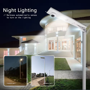 50W Solar Street Light with 18V/70W Mono Solar Panel and Closed Circuit TV Camera Traffic Warning Product - Product Image 6