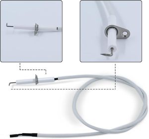 <strong>Ceramic</strong> Igniter Electrode With 700 mm <strong>Ignition</strong> Spark Plug Wire Replacement Parts Used Push Button Piezo Igniter for Gas Grill. - Product Image 2