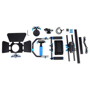 YELANGU D206 C-แขนอุปกรณ์เสริมDSLRมือถือติดตามโฟกัสMatteกล่องกล้องMount Rig Kitสําหรับทั้งหมดDSLR - Product Image 6