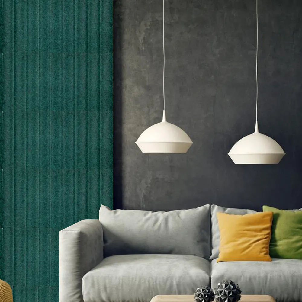 Pannelli acustici decorativi in poliestere 3d per pareti e soffitti fonoassorbenti colorati ecologici di forma diversa per riunioni