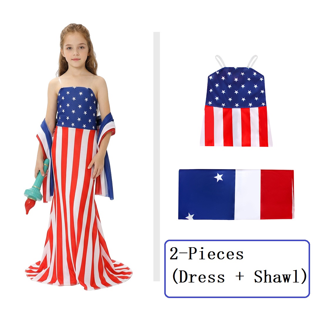 Robe patriotique américaine