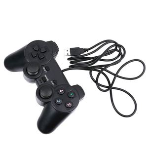 Máquina de Pc Ps2 con cable, Gamepad con apariencia de vibración única, controlador de consola de juegos Usb