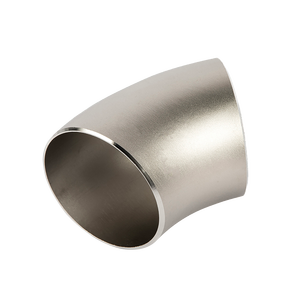 Gomito Senza Saldatura a 45 Gradi in Acciaio Inox JIS B2311 SCH40, Raccordo per Tubi Stampato di Grado Industriale, Saldatura di Testa con Smussatura - Product Image 4