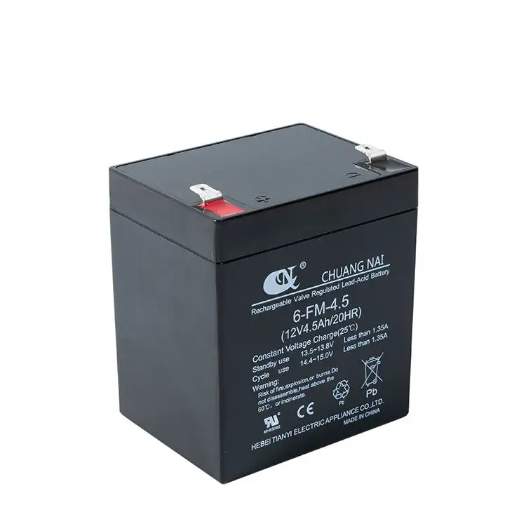 TIANYI batteria piombo-acido 12V 4.5AH 20HR batteria ricaricabile per bambini veicolo elettrico tapparella porta up
