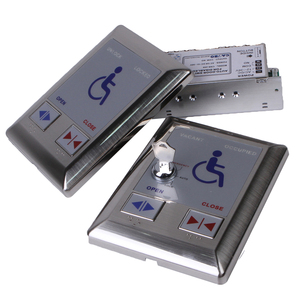 Stainless Steel Disabled <strong>Switch</strong> Toilet Autodoor <strong>Push</strong> <strong>Button</strong> <strong>Key</strong> Lock <strong>Switch</strong> for Access Control System - Product Image 2