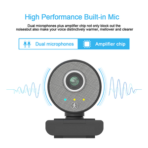 JideTech 1080P USB PC <strong>Web</strong> <strong>Camera</strong> Motion Auto Tracking Webcam with Microphone - Product Image 3