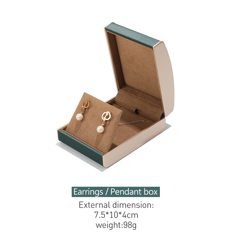 earring/pendant box green