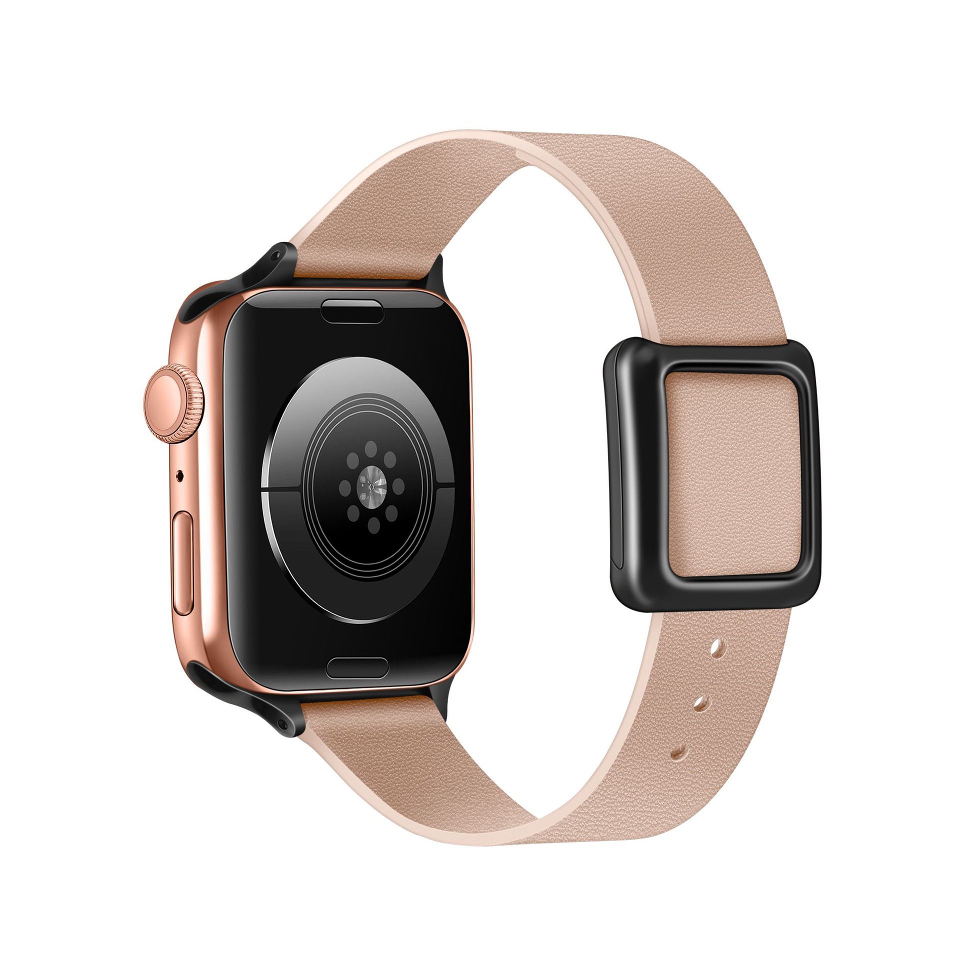 pink band black buckle