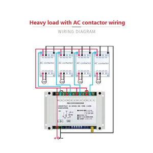 4CH Verzögerung Funkfernsteuerung-Schalter DC12-48V Led-Licht 433 MHz Sender und Relaisempfänger Fernsteuerungsmodul - Product Image 3