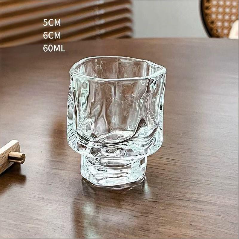 Clear Pattern Mini Shot Cup
