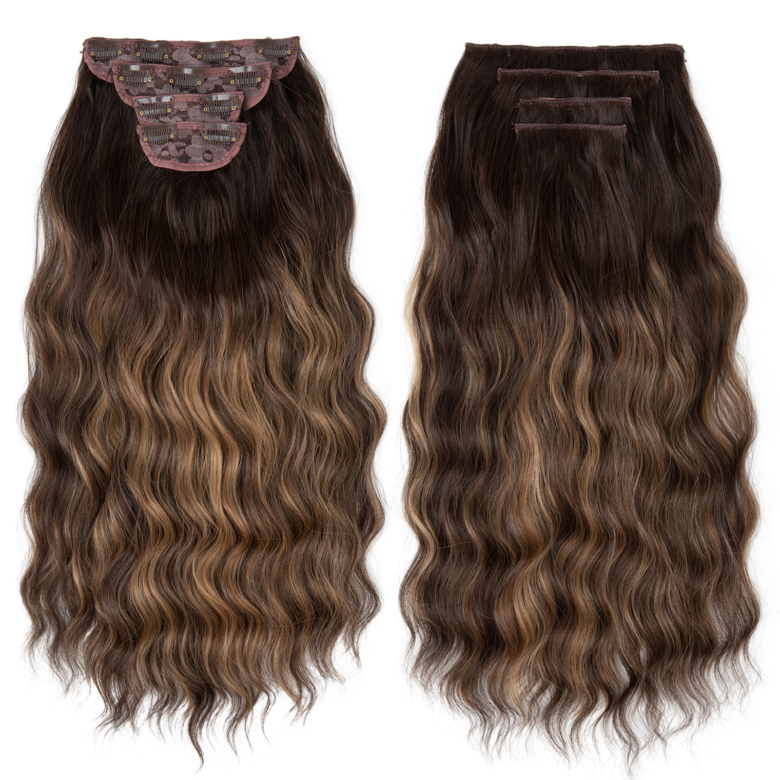 Brun chocolat / Blond caramel