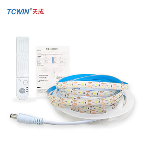 Tcwin 5m 4m 3m 2m 1m 60leds 3000k /6500K 6V sensörlü ışık pil seviyesi ile merdiven dekorasyon için 2835 beyaz ışık sensörü Led şerit ışık pro max app kontrol Led pro max app kontrol - Product Image 5