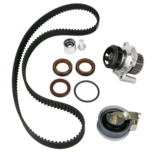 משאבת מים ערכת משאבת מים מתאימה ל 00-06 audi tt 01 audi a4 01-06 vw חיפושית גולף ג 'טה 1.8l l4 טורבו dohc
