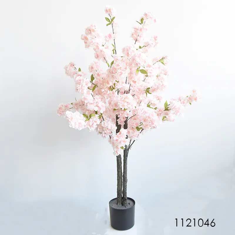 Commercio all'ingrosso albero dei fiori di ciliegio albero di nozze centrotavola artificiale Sakura alberi di ciliegio per la decorazione