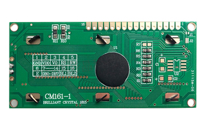1601 leggibile alla luce solare modulo Display LCD STN 16x1 carattere con retroilluminazione a LED supporta controller di interfaccia seriali paralleli - Product Image 3