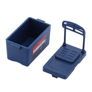 6pcs 1/10 RC Rock Crawler Teile Kraftstoff tank Werkzeug kasten Angel box Kühlschrank Medical Box Miniatur Set Dekoration RC Upgrade Teil - Product Image 4