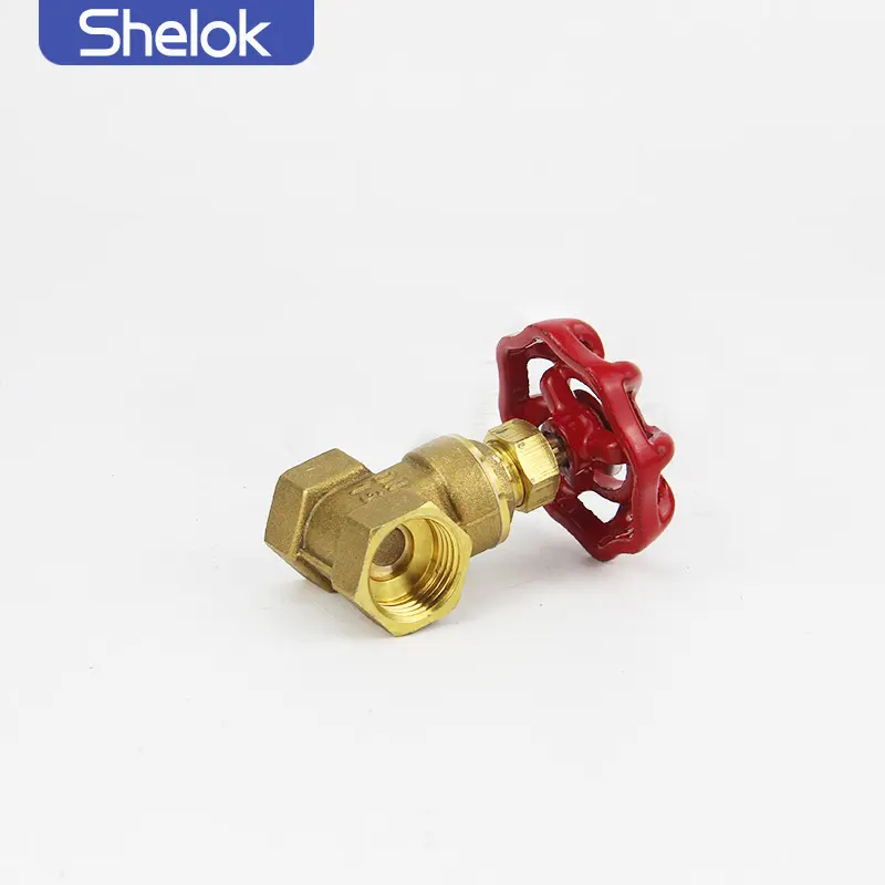 Shelok Factory Direct High Quality Pressfit Gate With Male Thread Brass Ball Valve