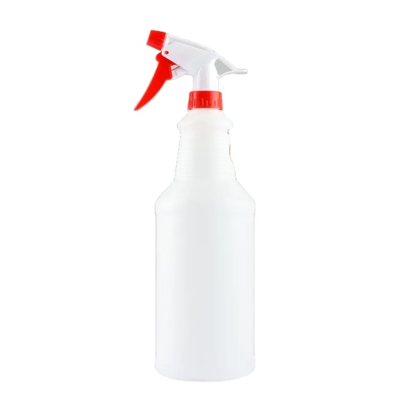 Spray de plástico fino para quarto, garrafa spray de espuma de gatilho para limpeza de plantas mister de jardim