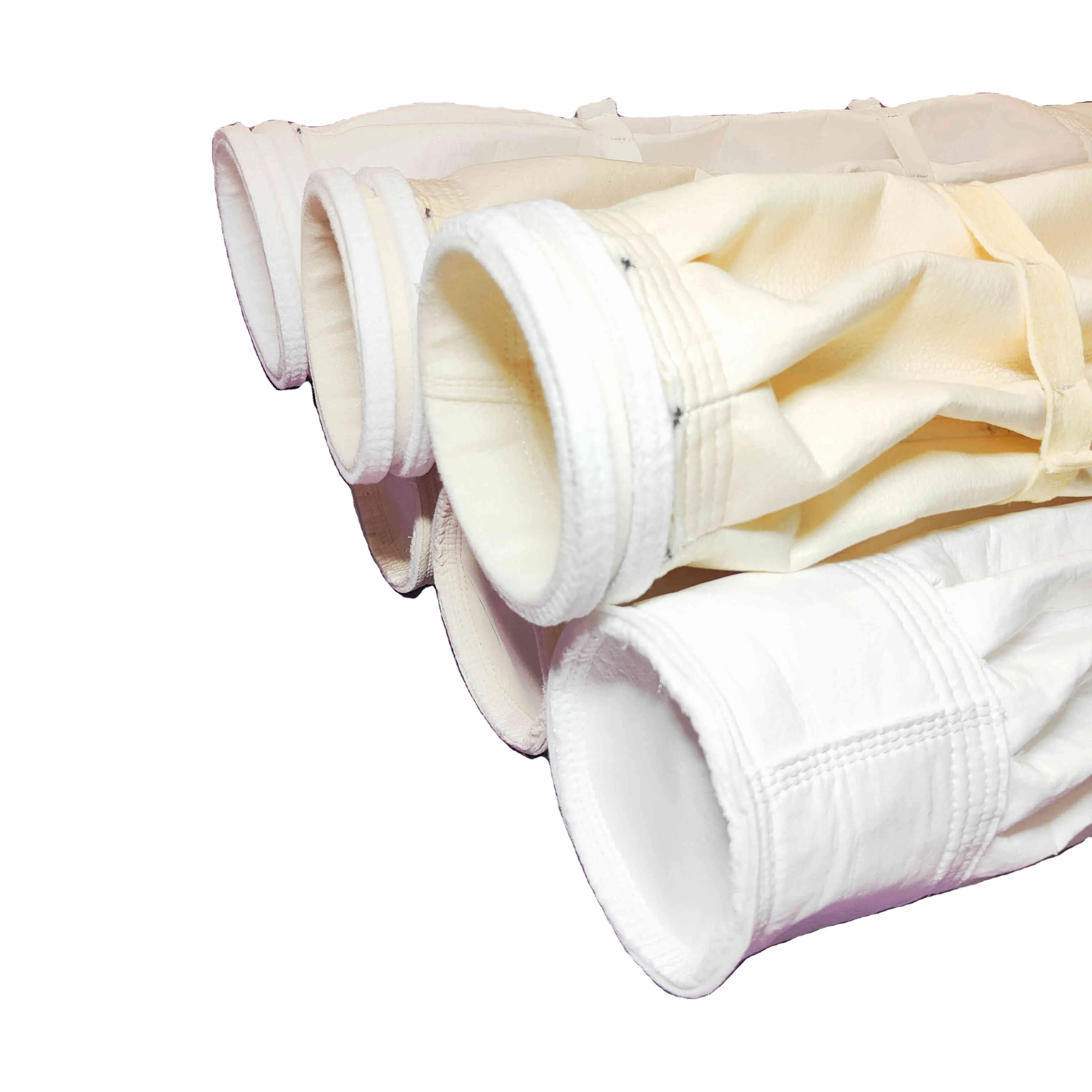 Polyester Acryl Pps Aramide Ptfe Naald Vouwen Type Geplooide Filter Zakken Voor Industrie Stoffilter