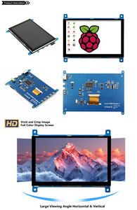 Raspberry Pi 5 pulgadas 7 pulgadas 10,1 pulgadas 1024*600 pantalla LCD IPS MIPI interfaz pantalla táctil capacitiva Monitor LCD - Product Image 5