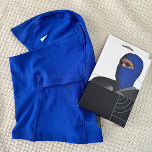 Klein masker wajah penuh uniseks, masker wajah desain biru, Balaclava, logo kustom, produsen masker Ski olahraga bersepeda sepeda motor - Product Image 2