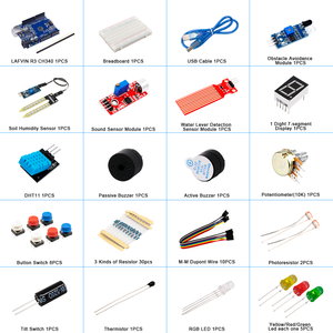 Basic Starter <strong>Kit</strong> for <strong>Arduino</strong> Uno Set R3 DIY <strong>Kit</strong> - R3 Board / Breadboard + Retail Box