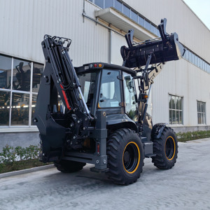 OEM 388H Model Backhoe Loader 10Ton 4x4 Steering Earth-Moving <strong>Machine</strong> Factory Direct Sale 2025 Edition - Product Image 5