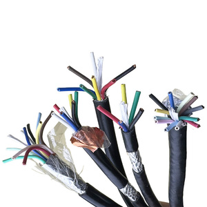 Çok iletken kraliyet kablosu esnek kablo RVV 2 3 4 5 6 çekirdek 0.75 1 1.5 2.5 4 6 MM elektrik kablo tel güç kablosu - Product Image 5