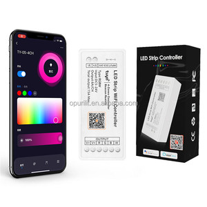Buon prezzo di fabbrica 18A 216W Tuya WiFi Beacon 2.4G telecomando Wireless RF Dimmer 6A RGB RGBW led striscia di controllo parete - Product Image 4