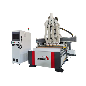 Cabezal de corte de 4 ejes enrutador CNC de anidamiento de alta precisión - Product Image 6