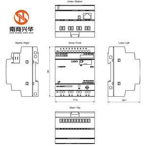 100% nuovo e originale Logo 24CEo 6ED1052-2CC08-0BA2 Logo Logo 8.4 Plc Controller di programmazione