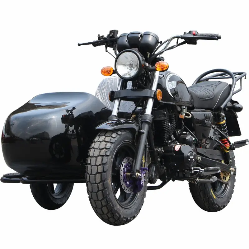 Nhà Máy Bán buôn giá rẻ 200cc dành cho người lớn 3 bánh xe sidecar xăng xe máy