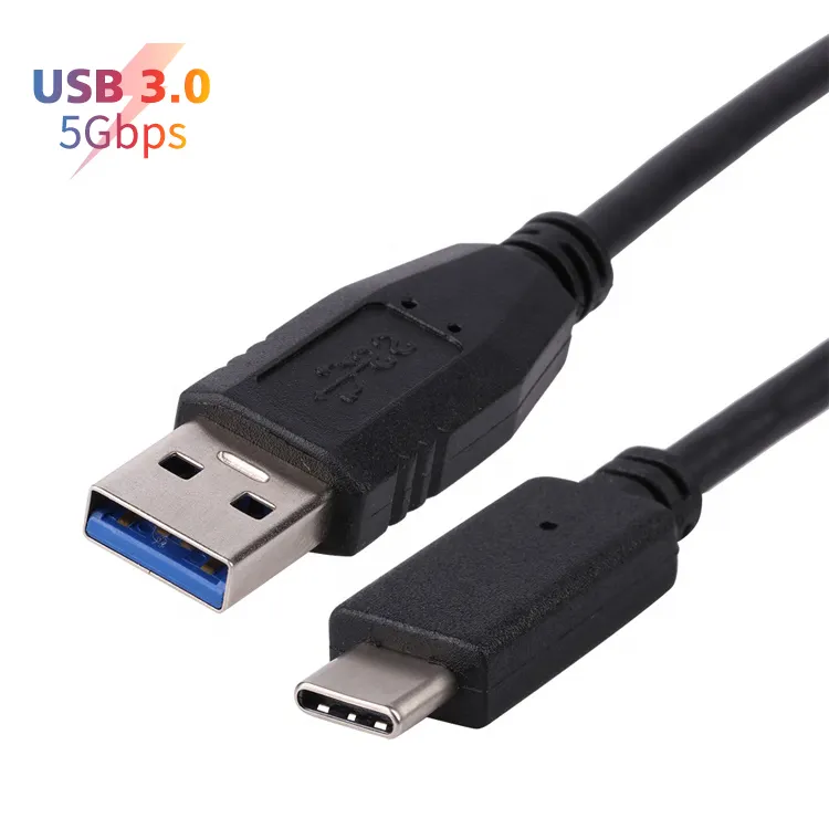 USB-A ชายเป็น Type C USB 3.0 Gen2 1M สายชาร์จเร็วสำหรับ Nintendo Switch LG G5/G6 Nexus 5X/6P Samsung Galaxy S8 HUAWEI
